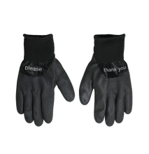 Load image into Gallery viewer, Good Habits&lt;BR&gt;Classic Technical gloves&lt;br&gt;Embroidery / Black, 2018